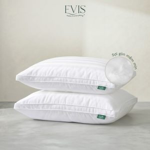 Gối Nằm Lông Vũ Evis Eva - Mềm mại êm ái chuẩn khách sạn 5 sao